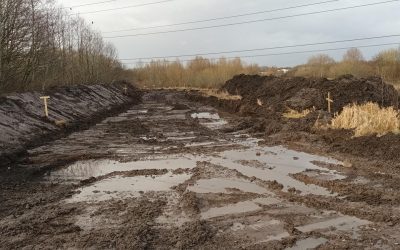 Earthworks for the new 1km circuit underway